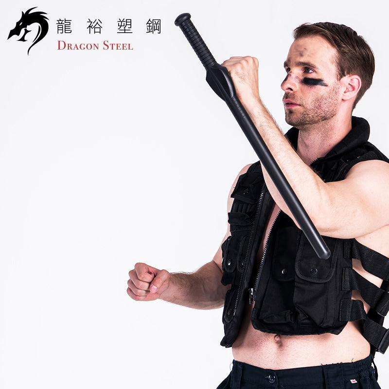TS-311 塑鋼拐棍(火焰圖騰) New Tonfa Stick