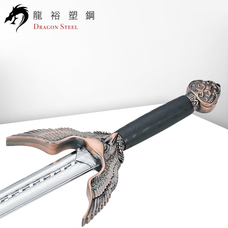 CH-186P 電鍍古銅神鷹劍 Eagle Han Sword with Silver Coating Blade