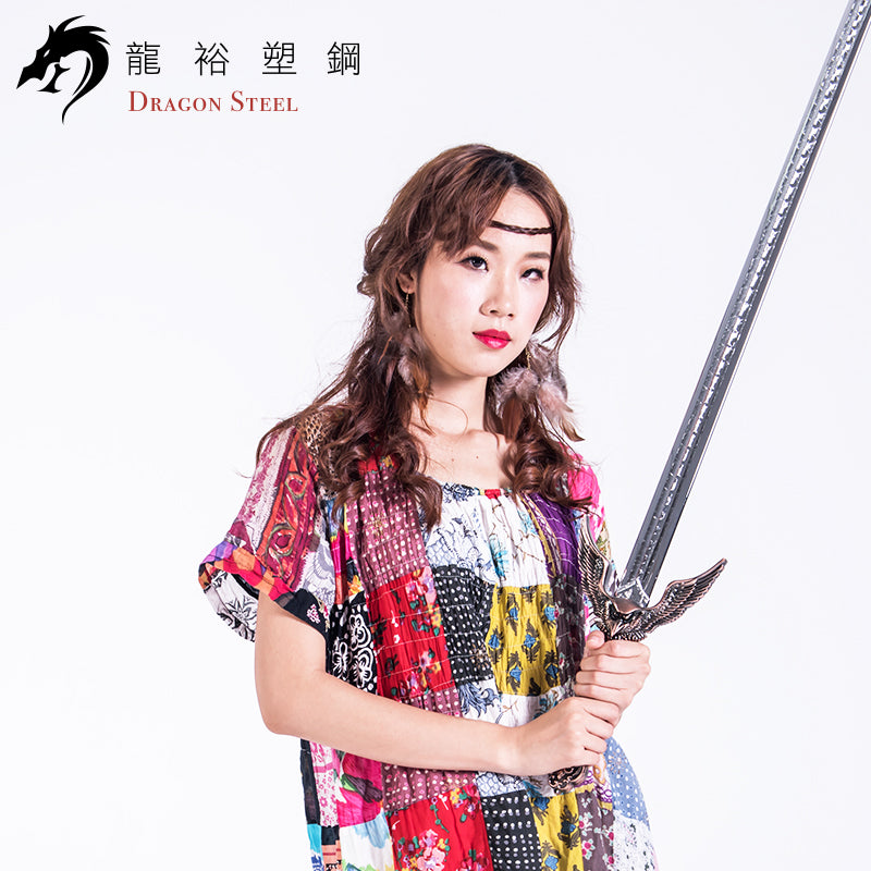 CH-186P 電鍍古銅神鷹劍 Eagle Han Sword with Silver Coating Blade