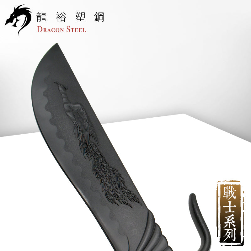CH-166 塑鋼鳳紋八斬刀(對) Butterfly Sword IV-Phoenix(Pair)