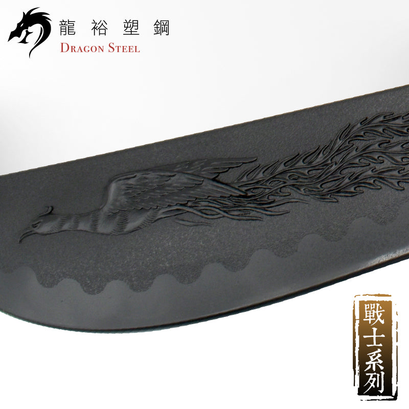 CH-166 塑鋼鳳紋八斬刀(對) Butterfly Sword IV-Phoenix(Pair)