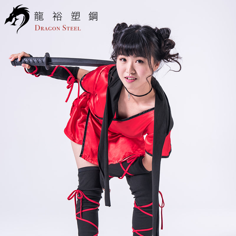 J-016 塑鋼木紋小武士刀 Wakizashi-Woodgrain