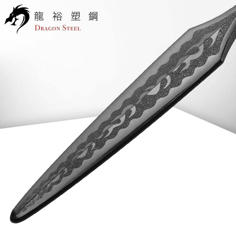 S-006 塑鋼三叉鐵尺刀(對) Sai -Flame (Pair)