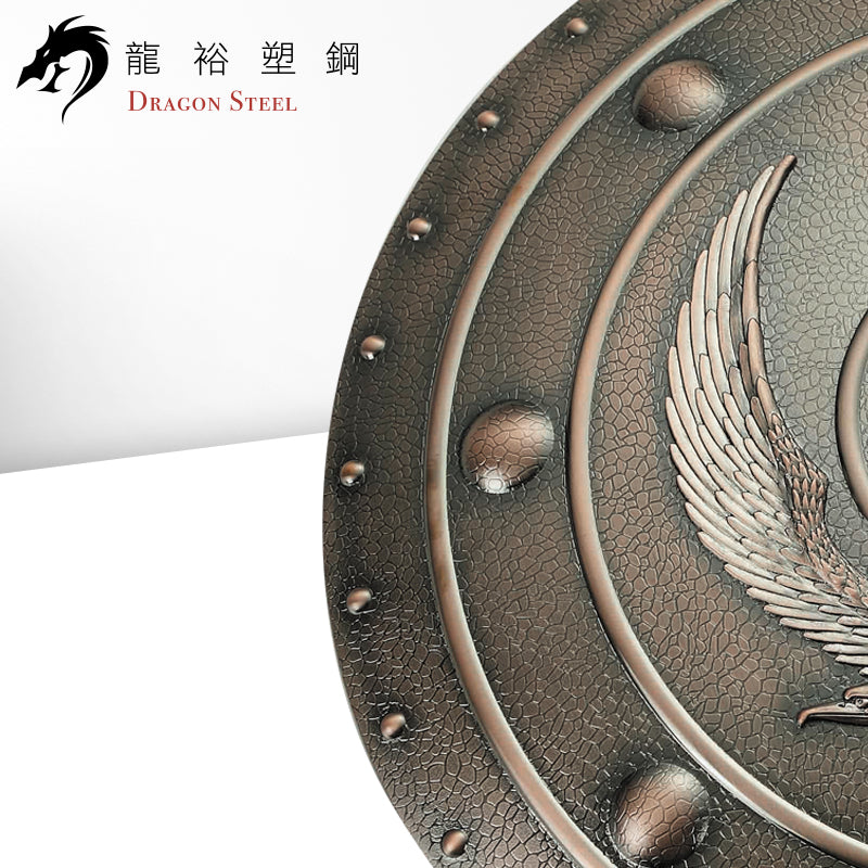 SH-501-BO 塑鋼黑色圓盾 Round Shield -O