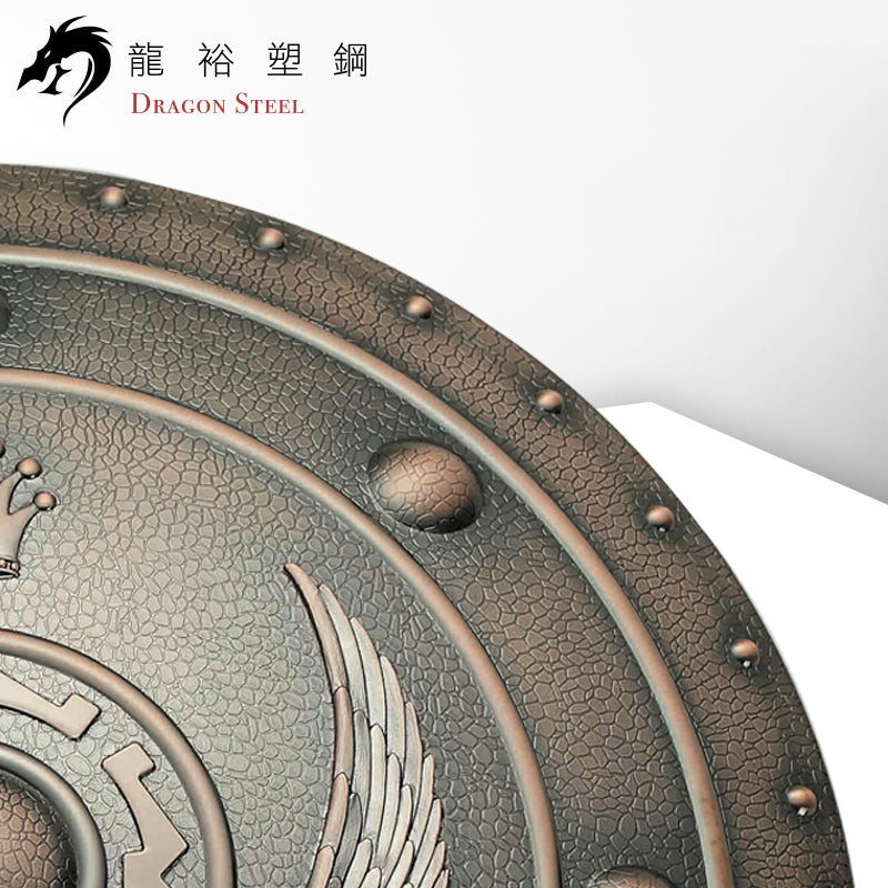 SH-501-BO 塑鋼黑色圓盾 Round Shield -O