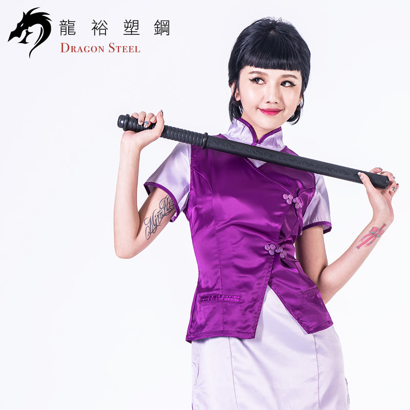 TS-308 塑鋼訓練棒(木紋) Baton -Straight