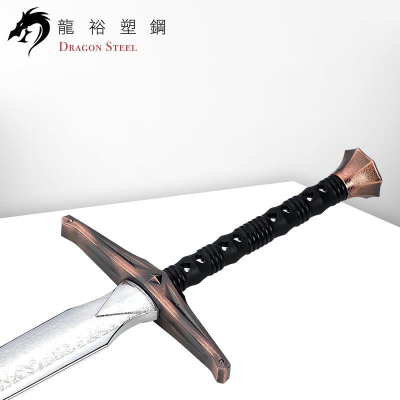 W-206P 電鍍古銅西洋神劍(直) King Arthur's Excalibur II (I type)with Silver Coating Blade
