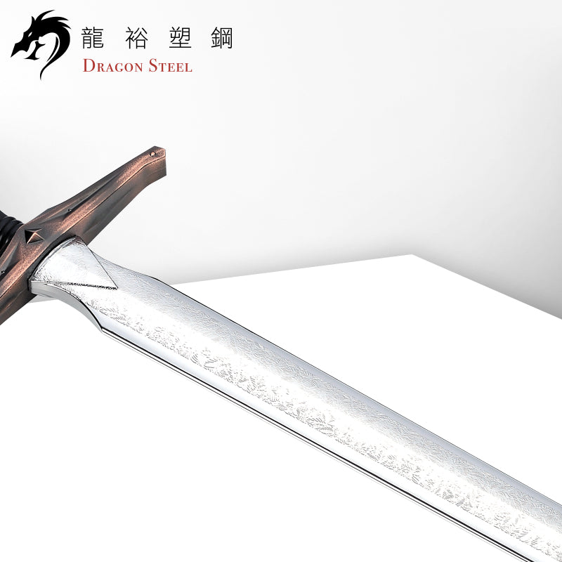 W-206P 電鍍古銅西洋神劍(直) King Arthur's Excalibur II (I type)with Silver Coating Blade