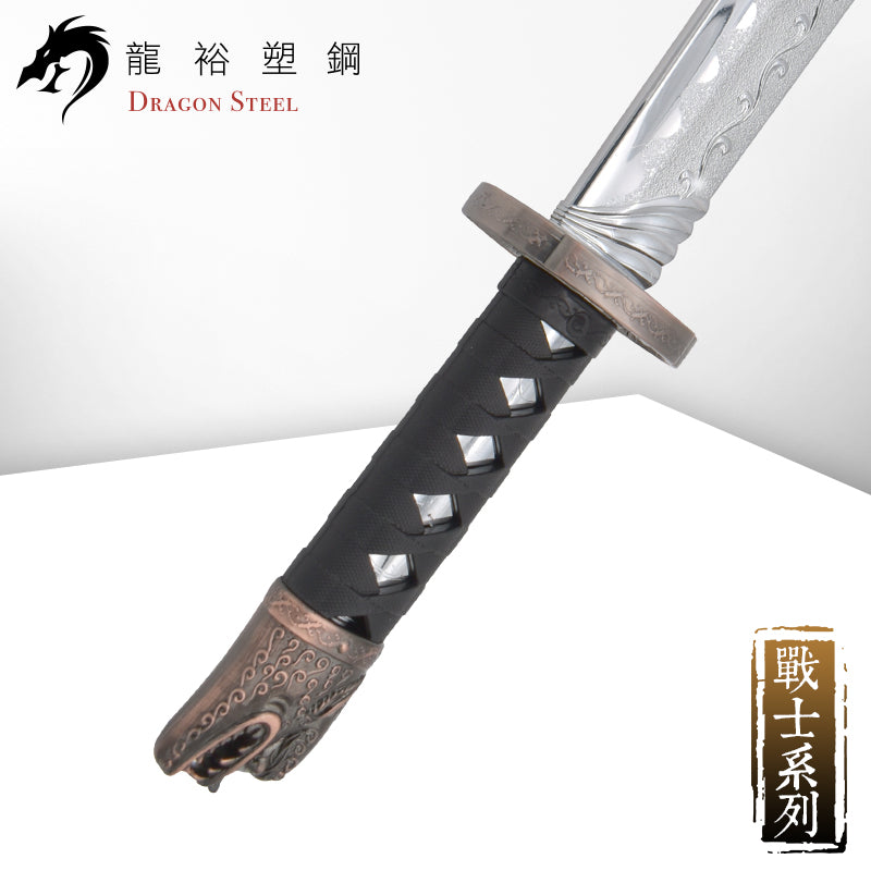 W-217P 電鍍古銅破林長刀 Curved Sword IV with Coated Blade