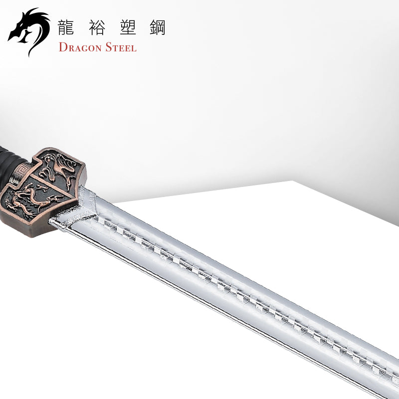 CH-185P 電鍍古銅漢劍 Chinese Sword with Silver Coating Blade