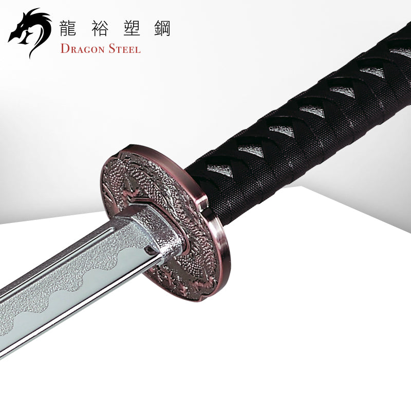 J-014P 電鍍古銅武士刀 Samurai Katana w/silver coating blade