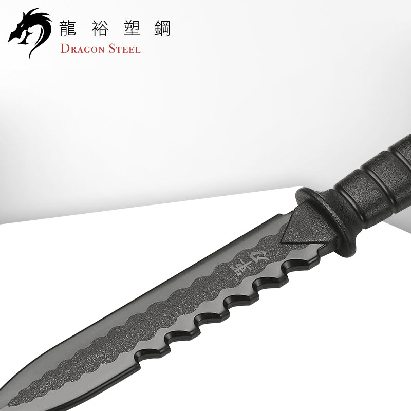 KN-408-PP 塑鋼短刺軍刀 Survival Knife II (Hard)