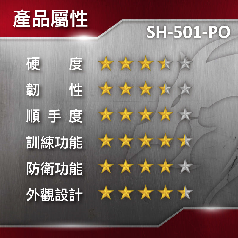 SH-501-PO 塑鋼電鍍古銅圓盾 Round Shield -O with Coating
