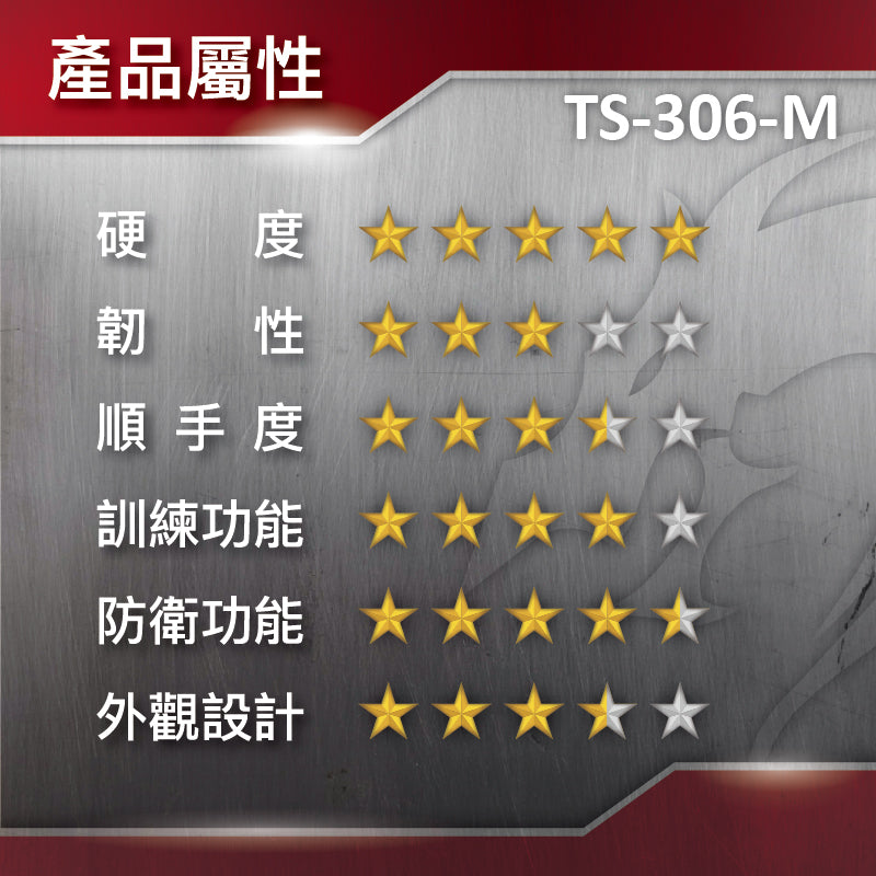 TS-306-M 塑鋼少林棍(中) Shaolin stick